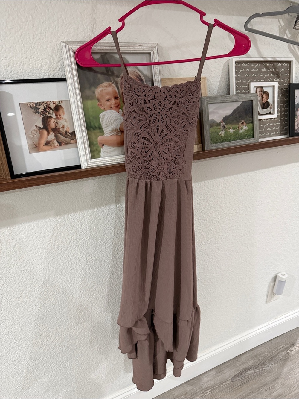 Mauve joyfolie dress NWT